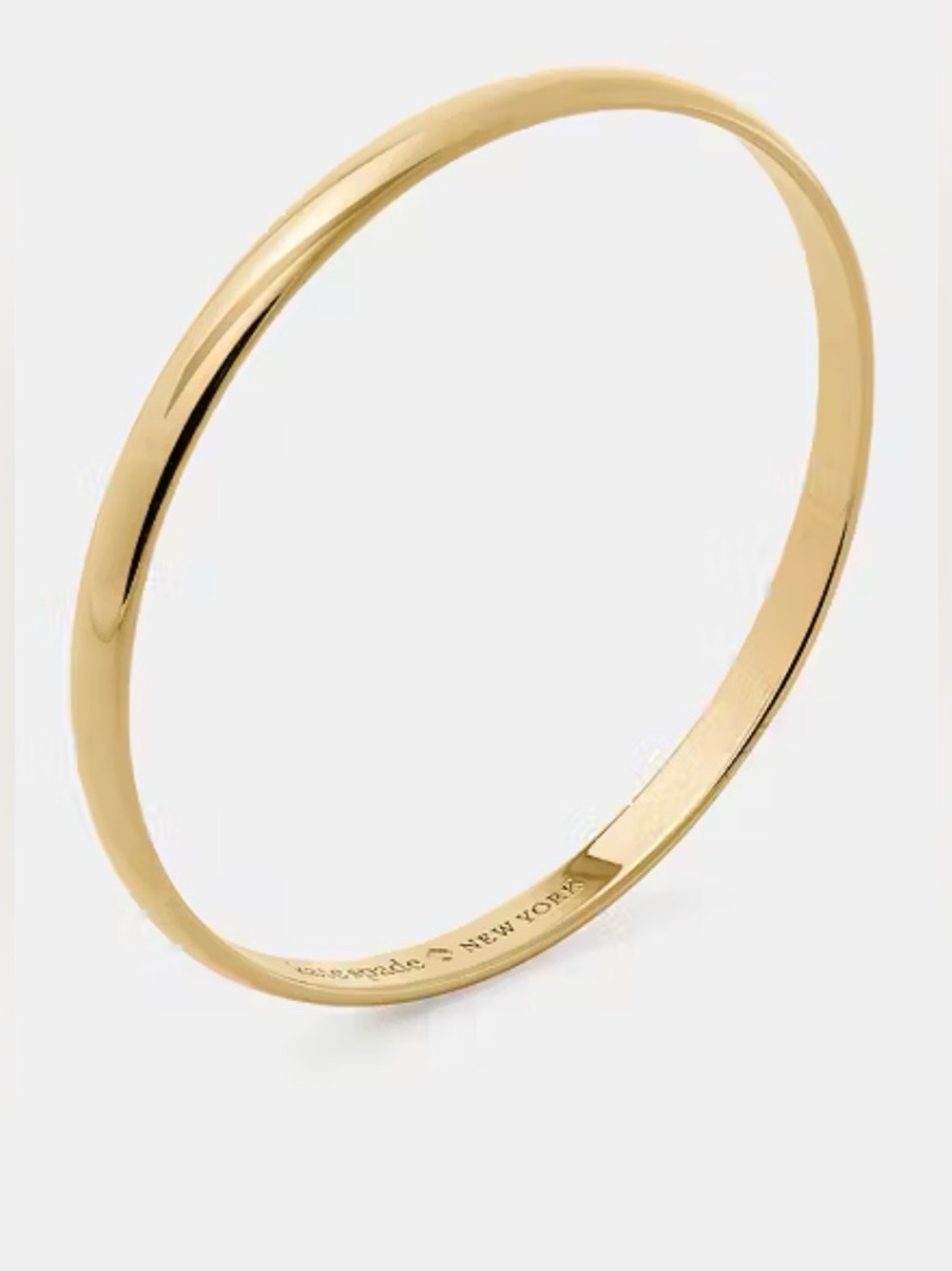 Kate Spade Heart Of Gold Idiom Bangle Bracelet - Picture 3 of 13